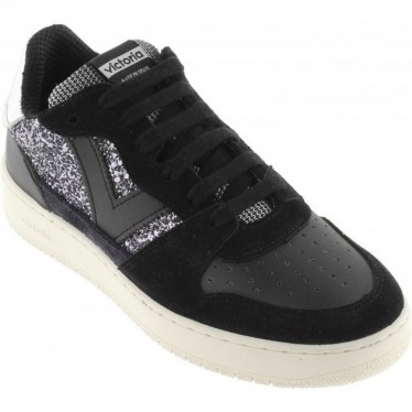 Scarpe da ginnastica Victoria 1258261 Madrid Glitter NEGRO