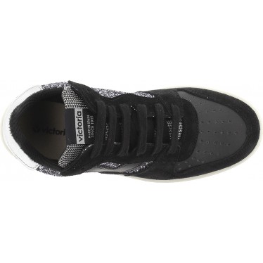 Scarpe da ginnastica Victoria 1258261 Madrid Glitter NEGRO