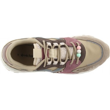 Scarpe da ginnastica Victoria 1156109 Luna in camoscio BEIGE
