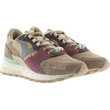 Scarpe da ginnastica Victoria 1156109 Luna in camoscio BEIGE
