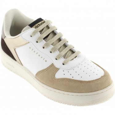 Sneakers Victoria 1258256 Madrid Camoscio e metallo PLATINO