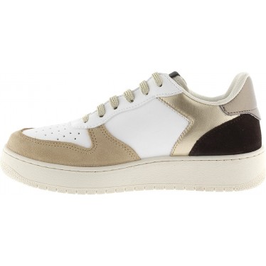 Sneakers Victoria 1258256 Madrid Camoscio e metallo PLATINO