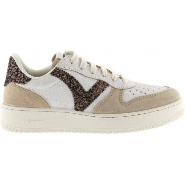 Deportiva Victoria 1258258 Madrid Croquel Camoscio BEIGE