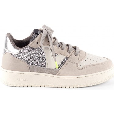 Scarpe da ginnastica Victoria 1258261 Madrid Glitter PLATA