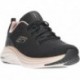 SKECHERS sneakers da donna 150025 mezzanotte NEGRO