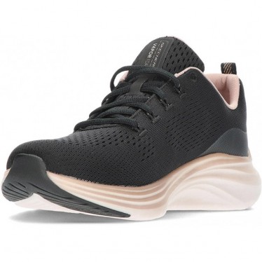 SKECHERS sneakers da donna 150025 mezzanotte NEGRO