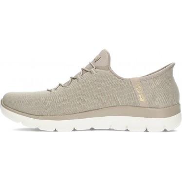 SKECHERS Slip-in Sneakers da Donna 150128 TAUPE