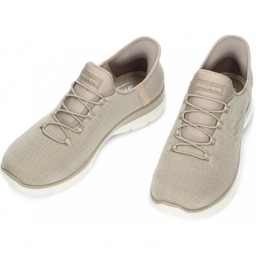 SKECHERS Slip-in Sneakers da Donna 150128 TAUPE