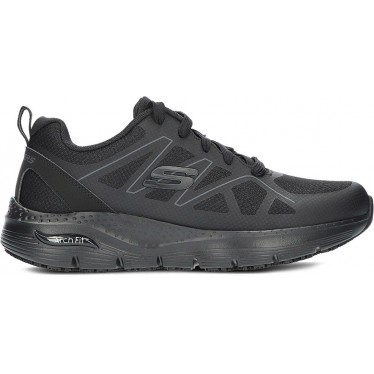 SKECHERS 200025 Scarpe da ginnastica ArchFit da uomo NEGRO