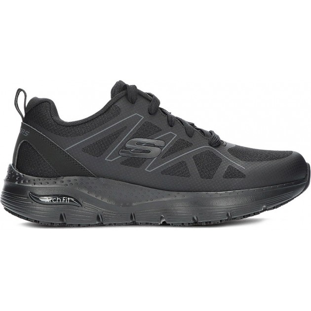 SKECHERS 200025 Scarpe da ginnastica ArchFit da uomo NEGRO