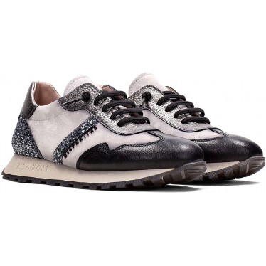 Sneakers con lacci HISPANITAS CHI243689 BLACK_C006