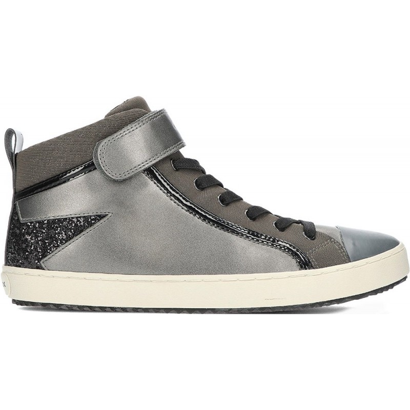 Stivaletti da bambina GEOX kalispera j944gm DK_GREY_BLACK