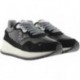 Sneakers finitura metallizzata VICTORIA Viento 1157102 NEGRO