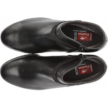 STIVALETTI FLUFFY IN ZUCCHERO F0937 NEGRO