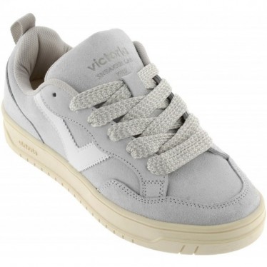 VICTORIA Seoul Scarpe da ginnastica oversize in pelle scamosciata 1257128 GRIS