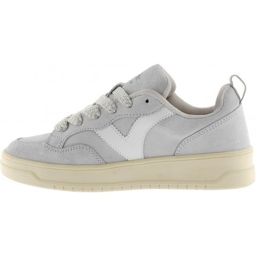 VICTORIA Seoul Scarpe da ginnastica oversize in pelle scamosciata 1257128 GRIS