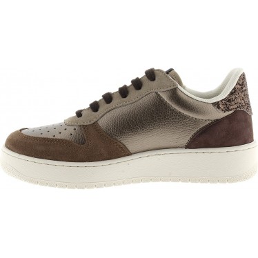 Sneaker Victoria 1258257 Madrid Metallica PLATINO