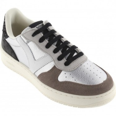 Sneaker Victoria 1258257 Madrid Metallica PLATA