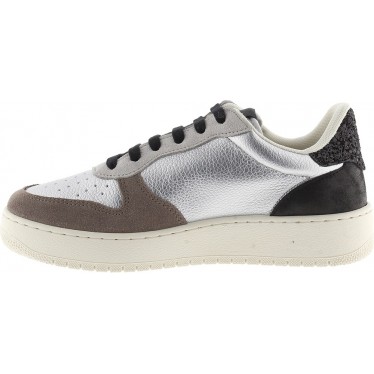 Sneaker Victoria 1258257 Madrid Metallica PLATA
