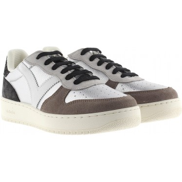 Sneaker Victoria 1258257 Madrid Metallica PLATA