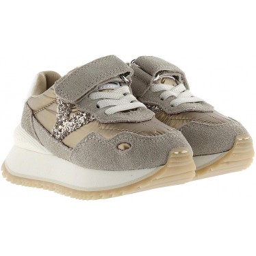 Scarpe da ginnastica VICTORIA Viento Bambini Metallico 1157105 PLATINO