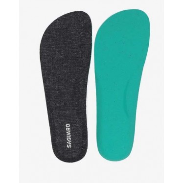 Soletta a piedi nudi in lino SAGUARO XZI008 BLACK