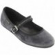 Ballerina VICTORIA Oda Mercedes Velluto 104913 GRIS