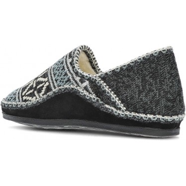 PANTOFOLE NORDIKAS CLASSIC CAB 3002 NEGRO