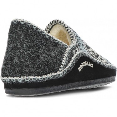 PANTOFOLE NORDIKAS CLASSIC CAB 3002 NEGRO