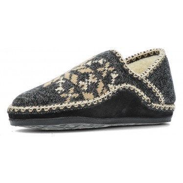 PANTOFOLE NORDIKAS CLASSIC CAB 3002 NEGRO_2