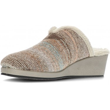 Pantofole da donna Garzón 175524 Fancywool TAUPE