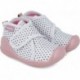 Biomecanics 241157 Pantofole da ragazza a pois BLANCO