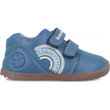 Sneakers da bambina Biomecanics 241162 Arcobaleno PETROL