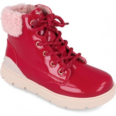 Stivale da ragazza Biomecanics 241211 Pelle verniciata ROJO