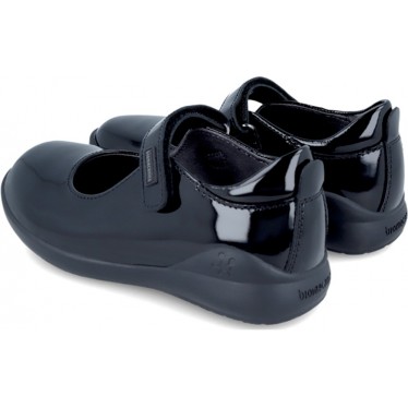 Biomecanics 181120 Scarpa da scuola autoaderente per ragazze NEGRO_CHAROL_C785