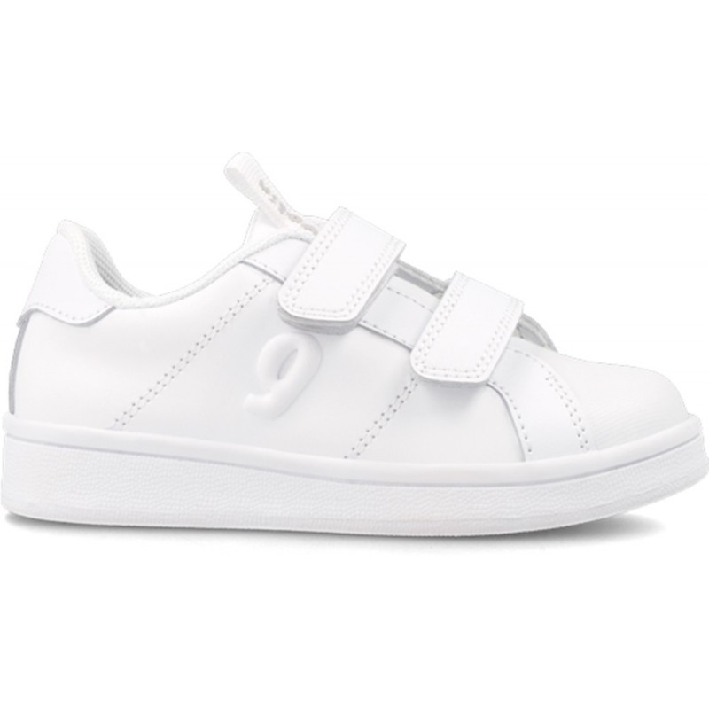 Sneaker scolastica da ragazzo Garvalín 231750 Cool BLANCO_C050