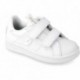 Sneaker scolastica da ragazzo Garvalín 231750 Cool BLANCO_C050