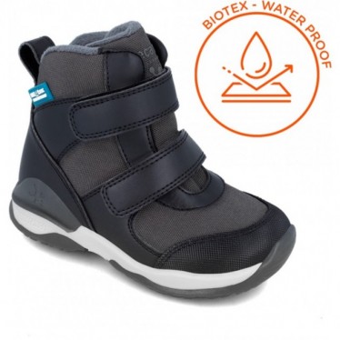 Stivaletti da ragazzo Biomecanics 241257 Impermeabile NEGRO_A054