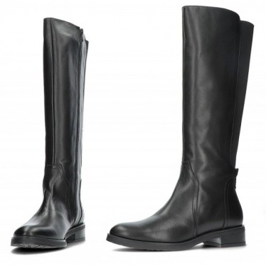 Stivali alti da donna Wonders C-5480 Corina NEGRO