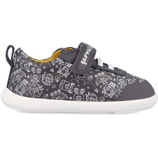 Sneakers da bambina Garvalín 241305 Respectful Print ANTRACITA Sneakers da bambina Garvalín 241305 Respectful Print ANTRACITA