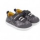 Sneakers da bambina Garvalín 241305 Respectful Print ANTRACITA