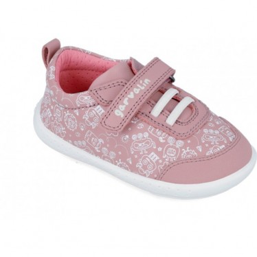 Sneakers da bambina Garvalín 241305 Respectful Print KISS