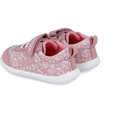 Sneakers da bambina Garvalín 241305 Respectful Print KISS