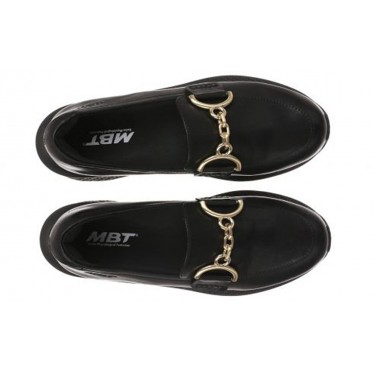 Mocassini da donna MBT 703317 Nona BLACK