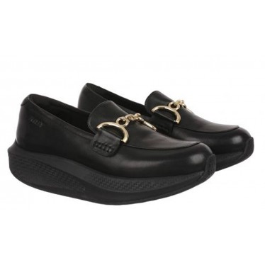 Mocassini da donna MBT 703317 Nona BLACK