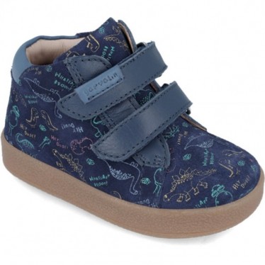 Stivaletti da bambino Garvalín 241317 Dinosauri AZUL_MARINO