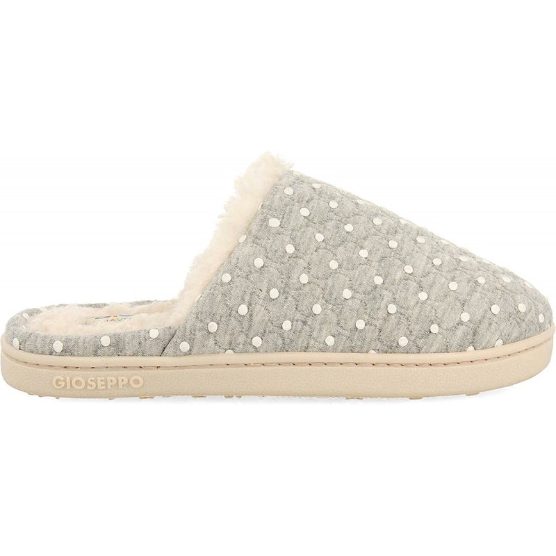 Pantofole a pois GIOSEPPO LYSANDER 73110 GRIS