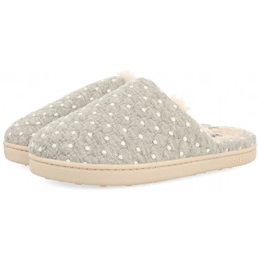 Pantofole a pois GIOSEPPO LYSANDER 73110 GRIS