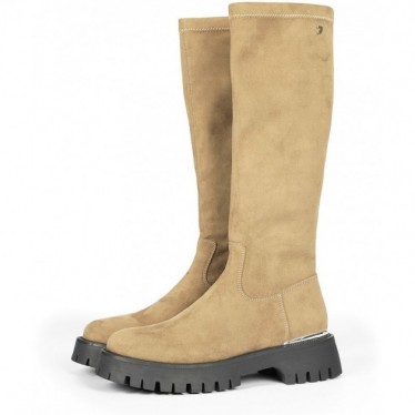 GIOSEPPO ENYING stivali in velluto 73203 TAUPE