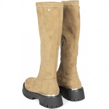 GIOSEPPO ENYING stivali in velluto 73203 TAUPE